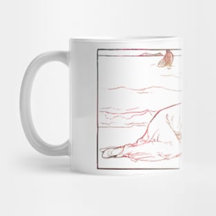 Despair And The Whale in Fire Mug